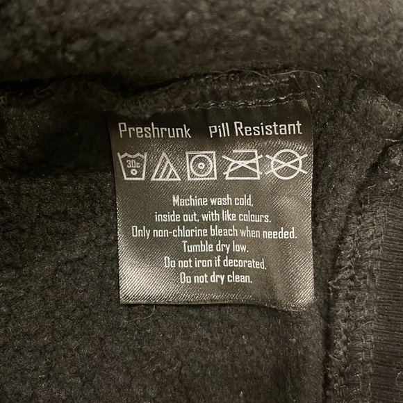 TEAMLTD - Quarter-zip Fleece Pullover Sweater - Black (size small) - Picture 9 of 10